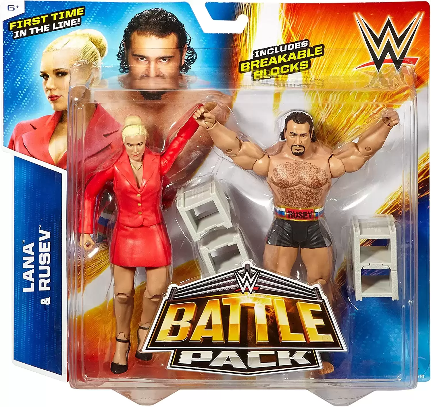 Mattel WWE - Battle Pack - Lana & Rusev
