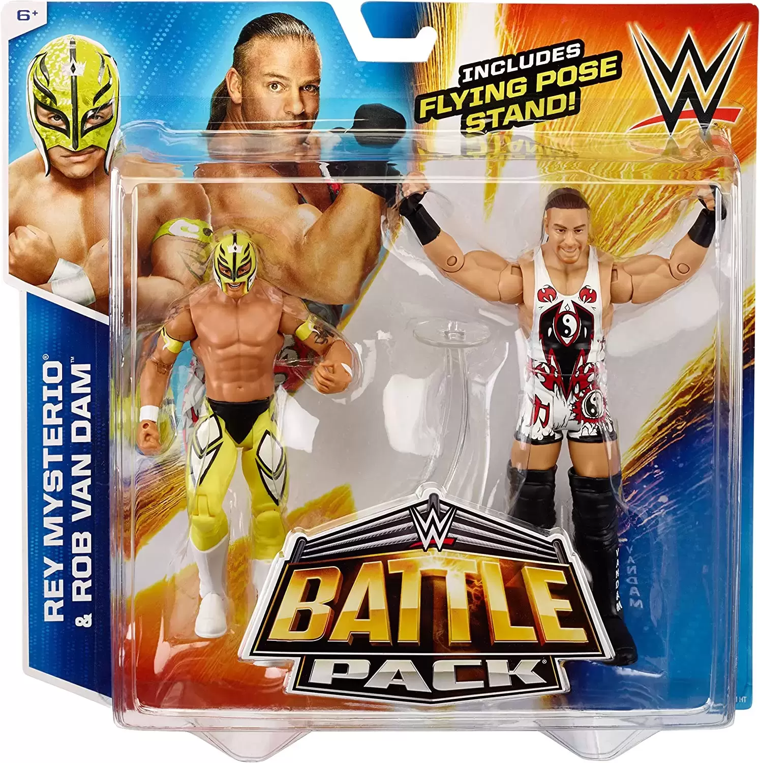 Mattel WWE - Battle Pack - Rey Mysterio & Rob Van Dam