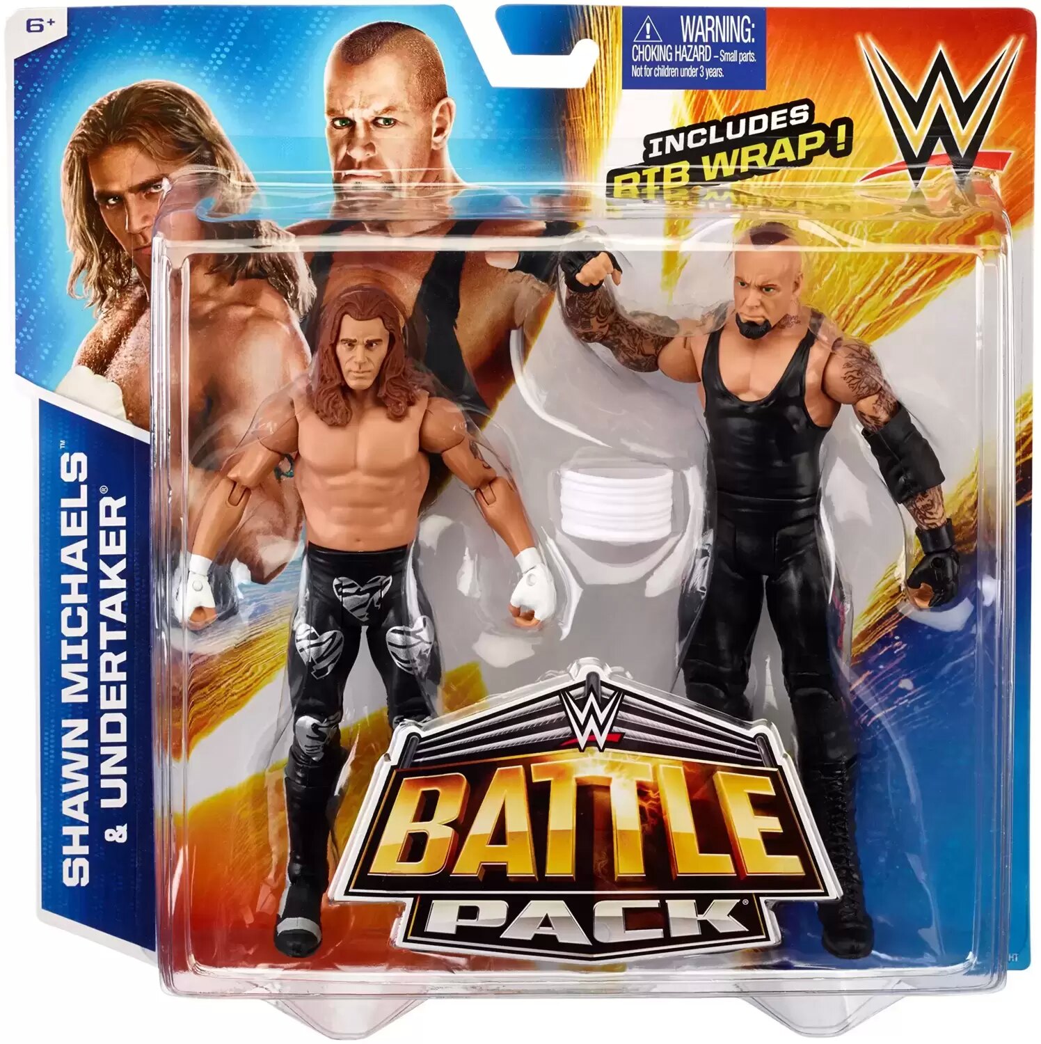 Mattel WWE - Battle Pack - Shawn Michaels & Undertaker
