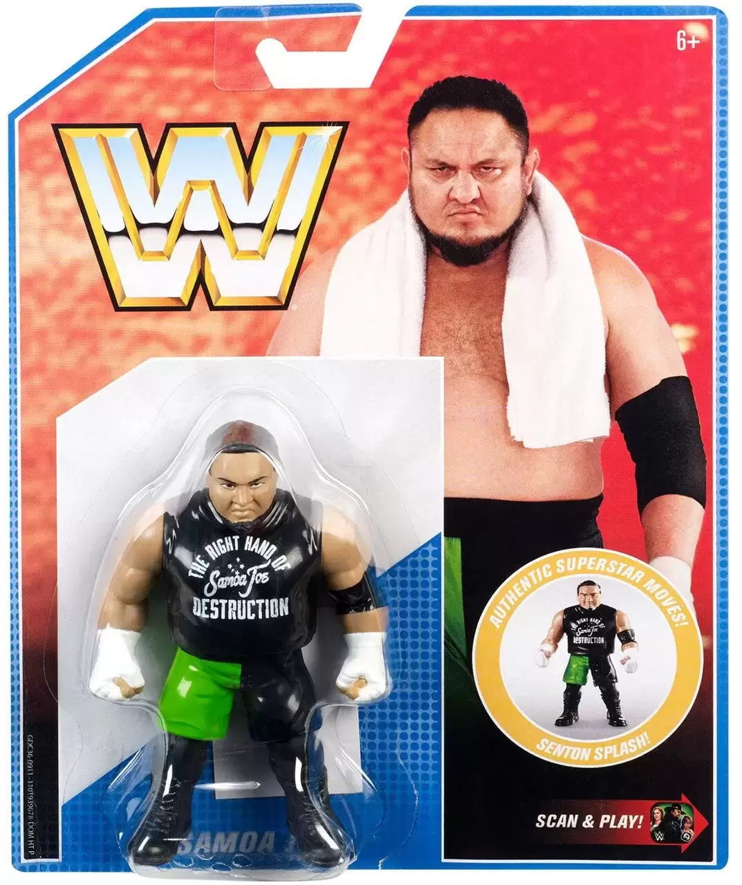 Mattel WWE Retro - Samoa Joe
