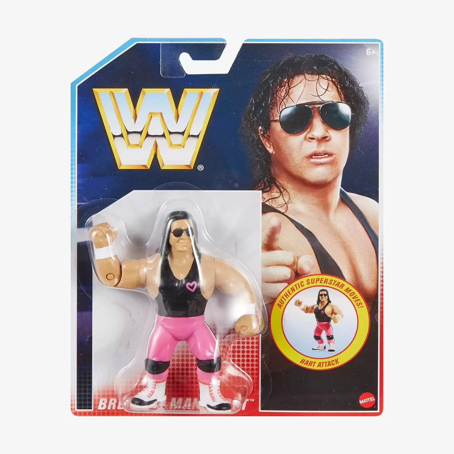 Mattel WWE Retro - Bret “hit Man” Hart