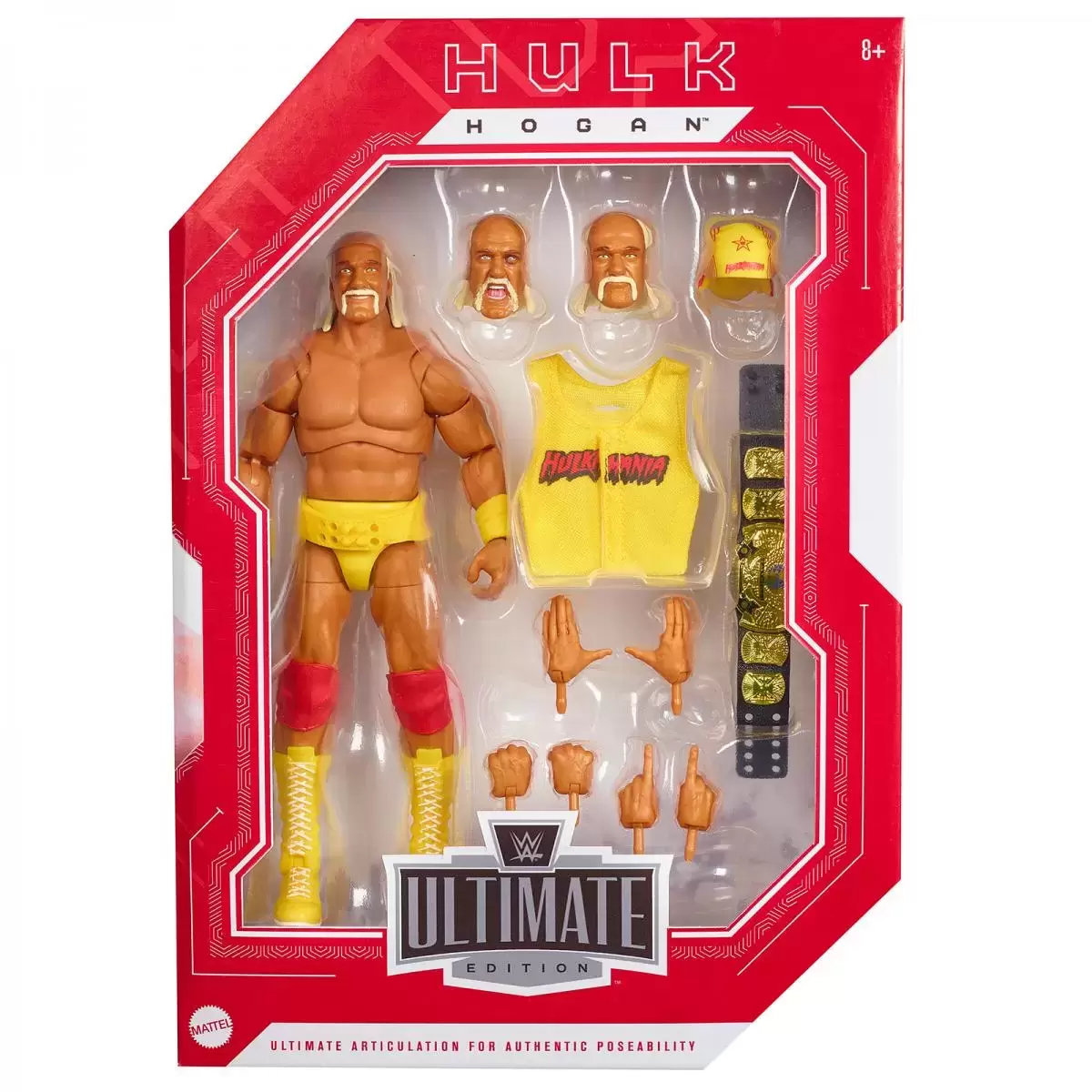 Mattel WWE Ultimate Edition - Hulk Hogan - Fan Takeover (Bandana Off)