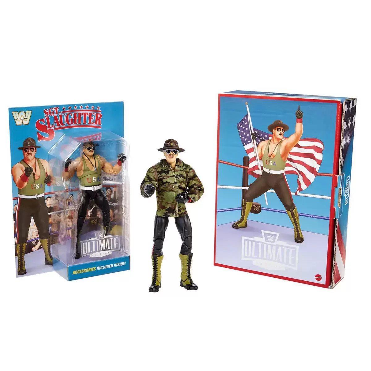Mattel WWE Ultimate Edition - Sgt. Slaughter