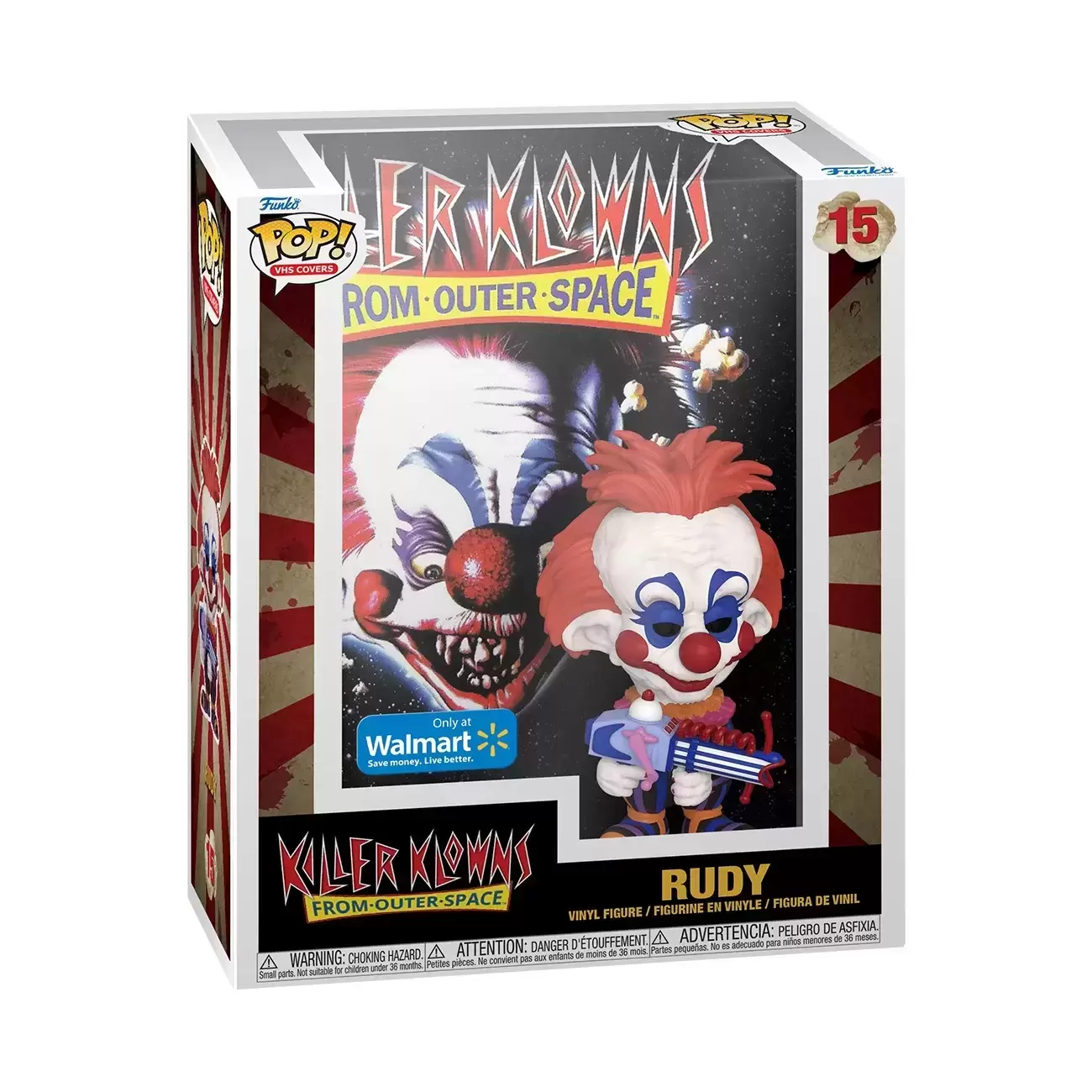 POP! VHS Covers - Killer Klowns from Outer Space - Rudy
