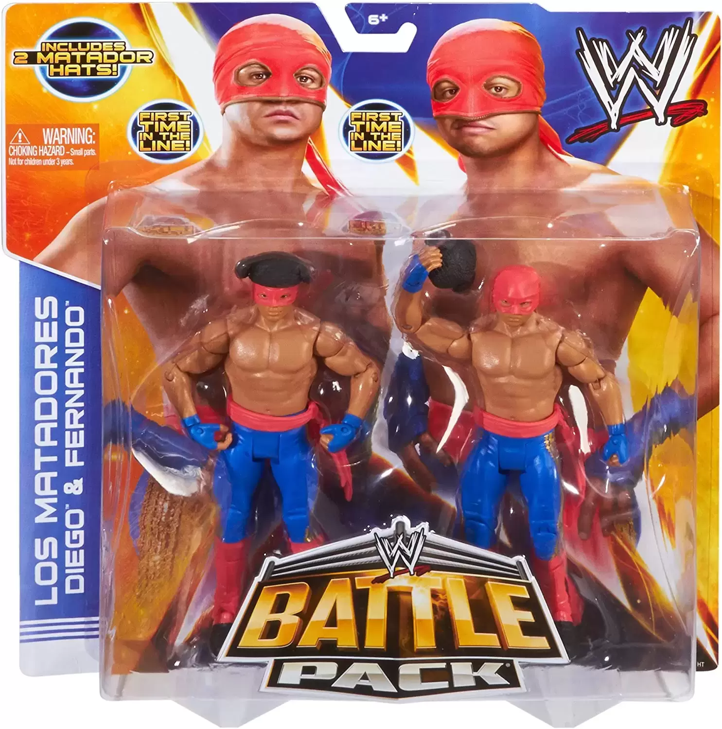 Mattel WWE - Battle Pack - Los Matadores Diego and Fernando