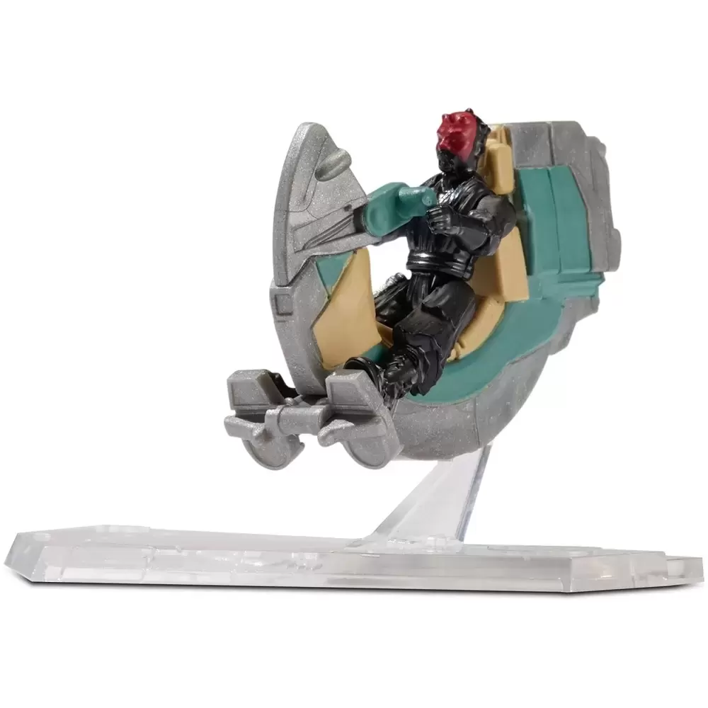 Micro Galaxy Squadron - Darth Maul\'s Sith Speeder (Mystery Vehicle & Figure)