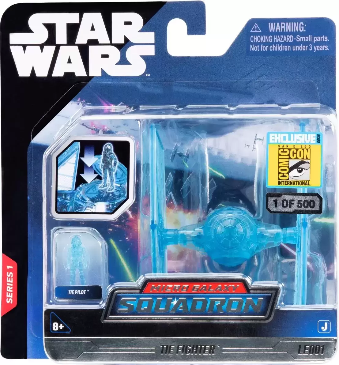 Micro Galaxy Squadron - Tie Fighter (SDCC Hologram)
