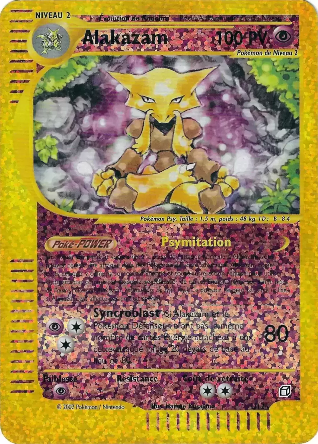 Box Topper - Alakazam Reverse