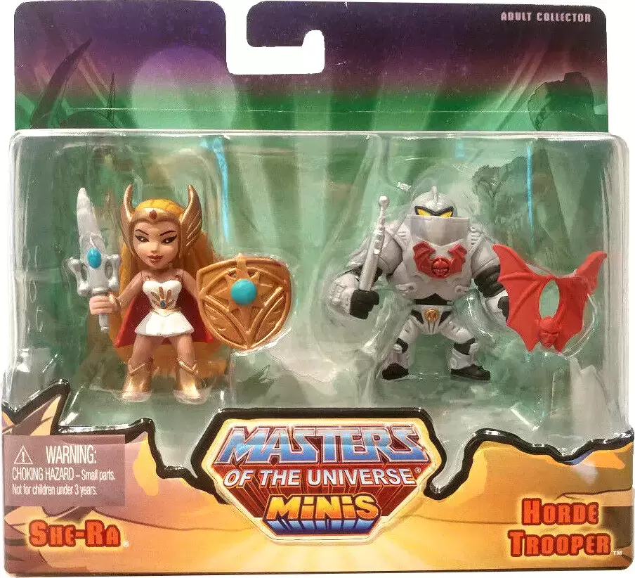 Masters of The Universe - Eternia Minis - MINIS - She-Ra & Horde Trooper
