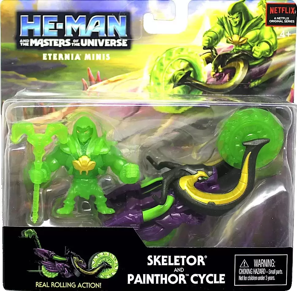 Masters of The Universe - Eternia Minis - Skeletor & Painthor Cycle