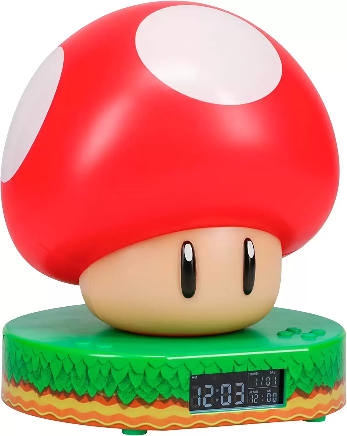 Paladone - Super Mario - Mushroom Digital Alarm Clock