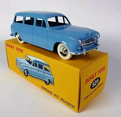 Atlas - Classic Dinky Toys Collection - Peugeot 403 Familiale (Bleu)