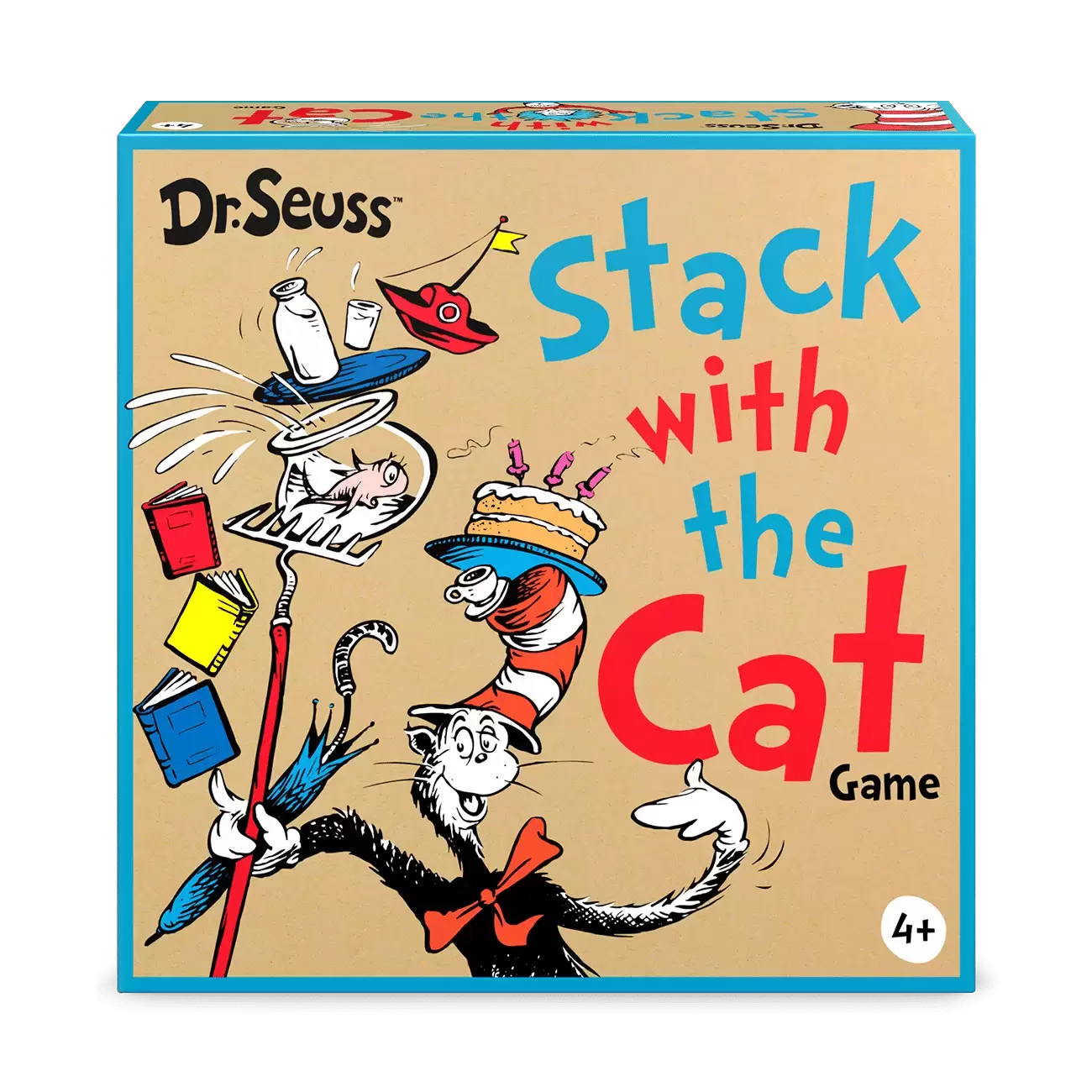 Funko Games - Dr. Seuss Stack With The Cat Game