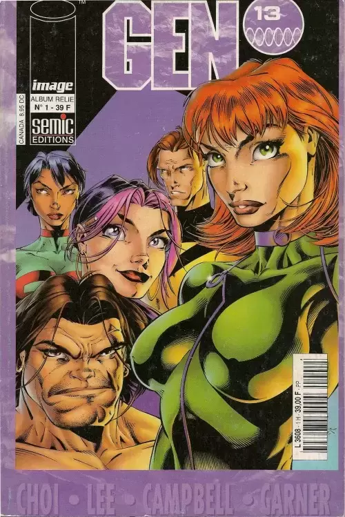 Gen13 - Album relié N°1 (du n°1 au n°3)