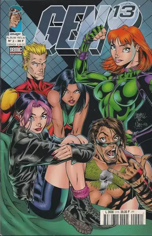 Gen13 - Album relié N°2 (du n°4 au n°6)