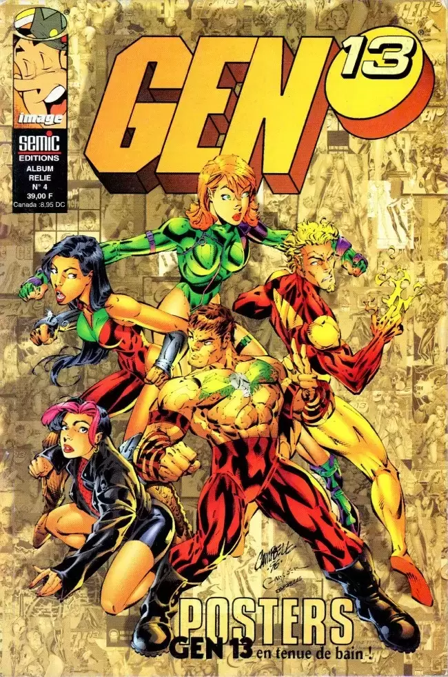 Gen13 - Album relié N°4 (du n°10 au n°12)