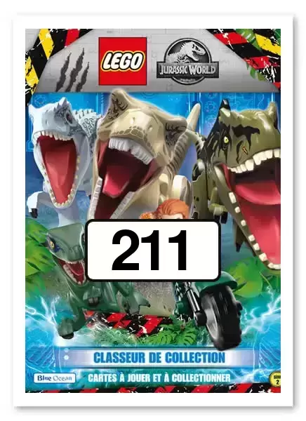 LEGO Jurassic World Série 2 - Carte Puzzle N°211