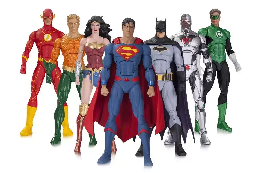 DC Icons - DC Collectibles - DC Icons Justice League Rebirth - 7 pack