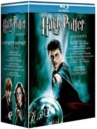 Harry Potter & Fantastic Beasts - Coffret Harry Potter : Années 1 à 5 [Blu-ray]