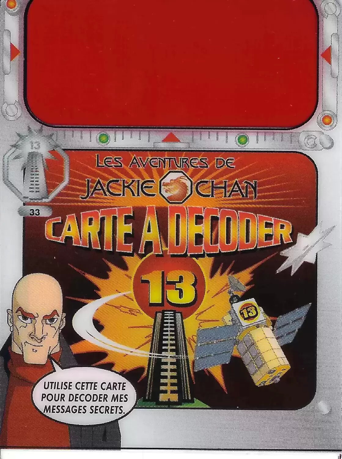 Les Aventures de Jackie Chan - Les Aventure de Jackie Chan - Carte a Décoder 13
