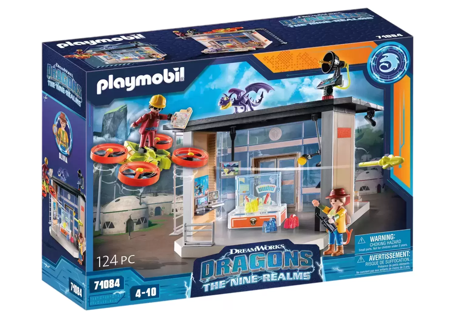 Playmobil Dragon Dreamworks set des 2 enfants d'Harold & Astrid