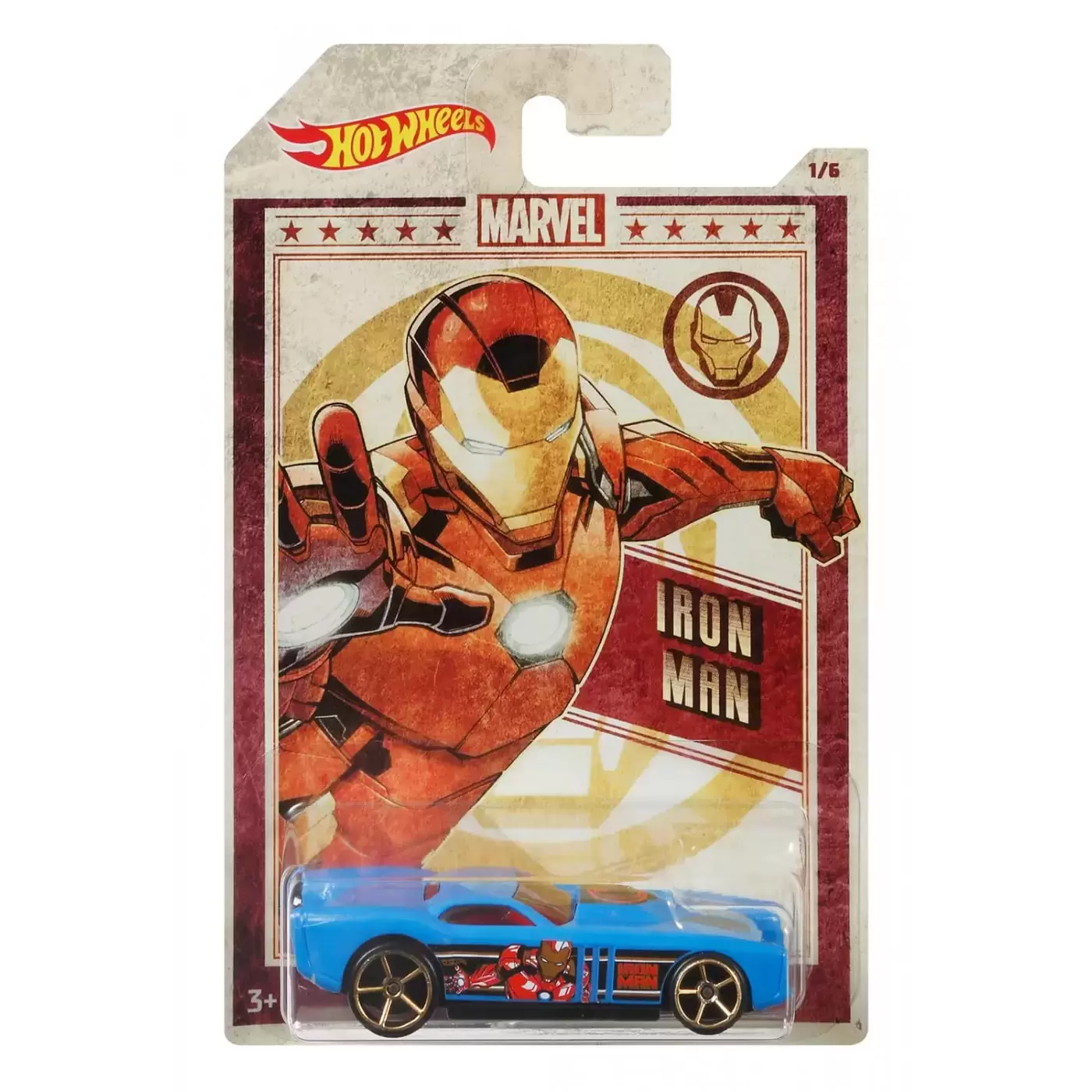 Hot Wheels Marvel 2019 Collection - The Gov\'Ner - Iron Man