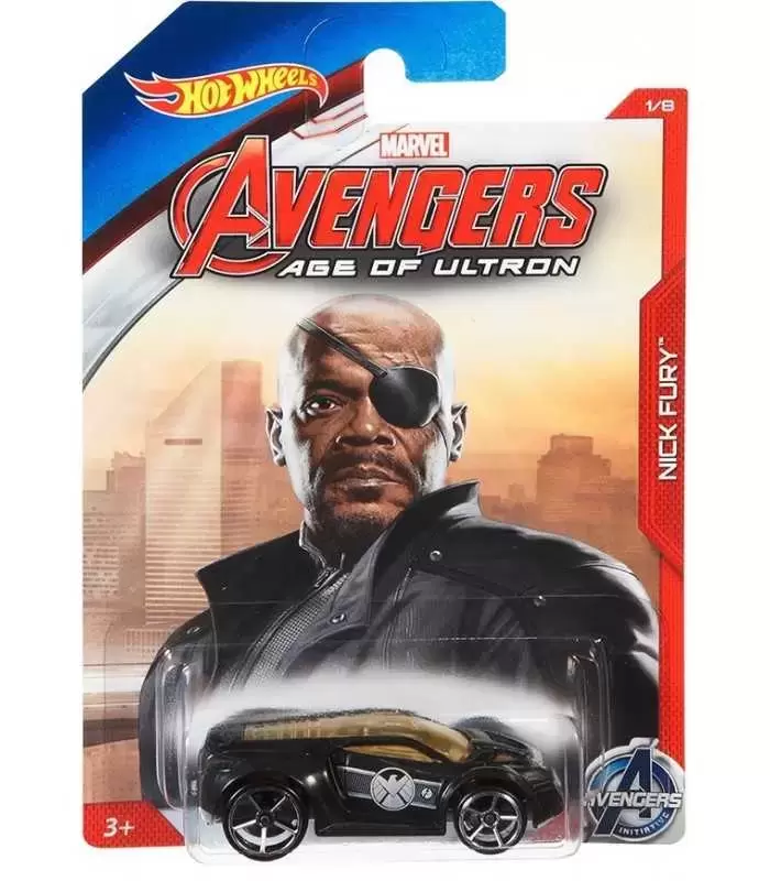 Hot Wheels -  Marvel - Avengers Age of Ultron - Nick Fury Ultra Rage