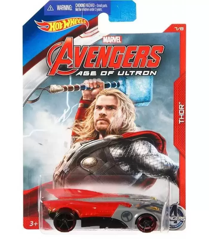 Hot Wheels -  Marvel - Avengers Age of Ultron - Thor Buzz Bomb