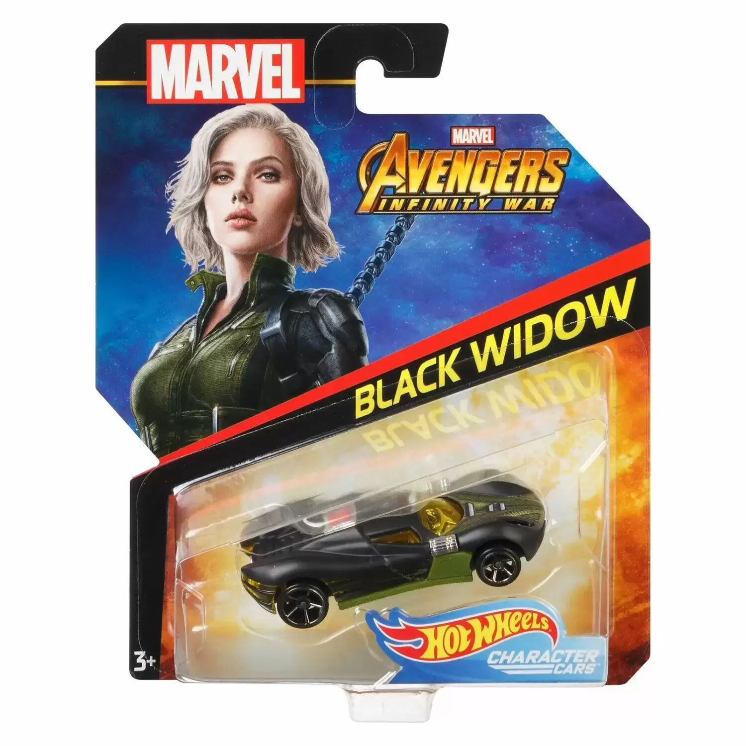 Marvel Character Cars - Avengers Infinity Wars - Black widow