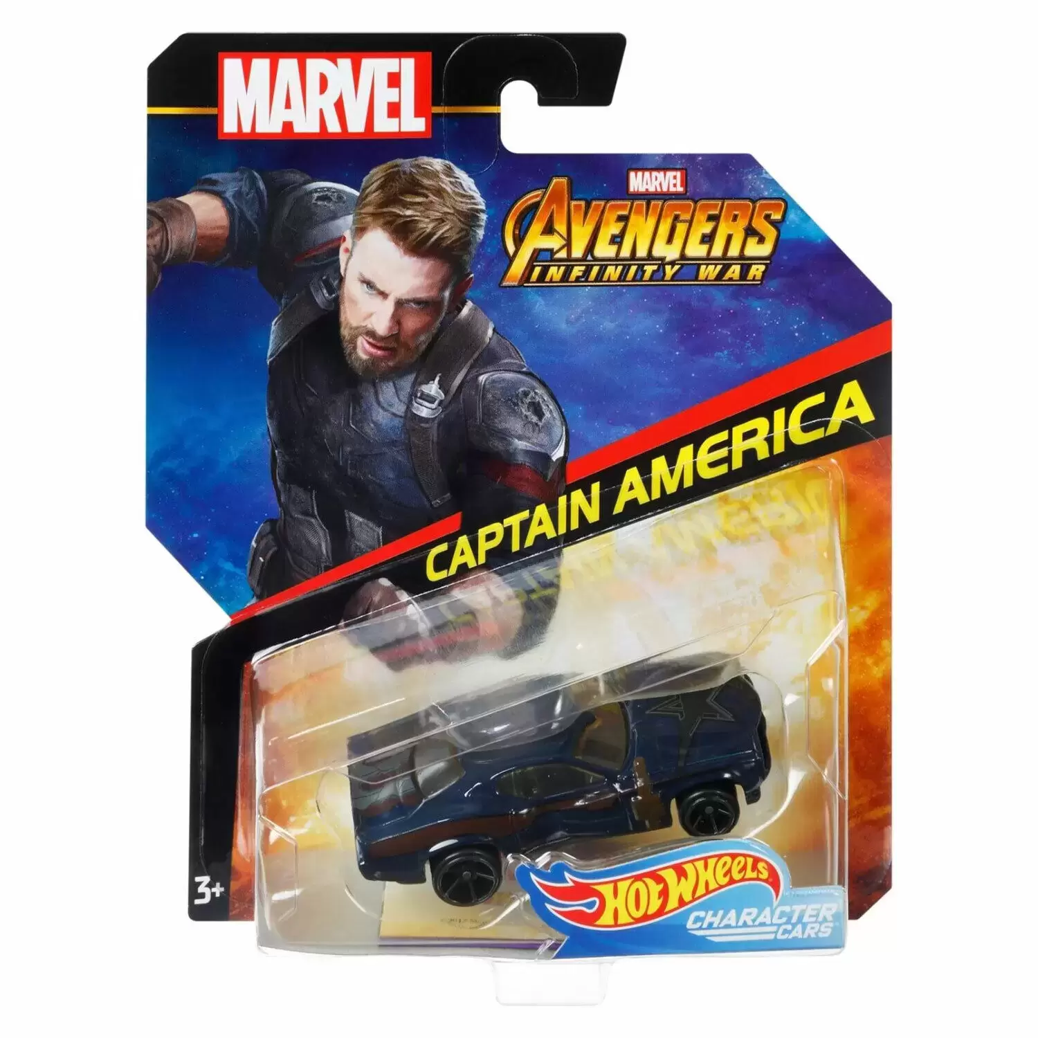 Marvel Character Cars - Avengers Infinity Wars - Captain America