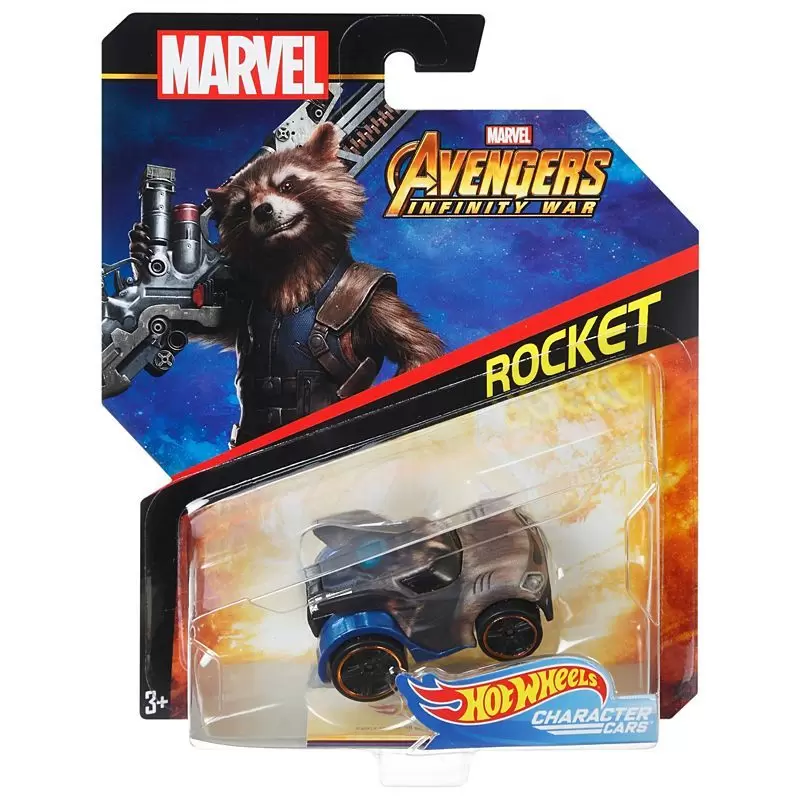 Marvel Character Cars - Avengers Infinity Wars - Rocket Racoon