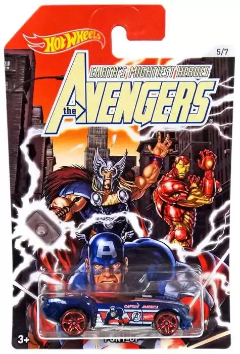 Hot Wheels -  Marvel - Avengers - Pony-Up