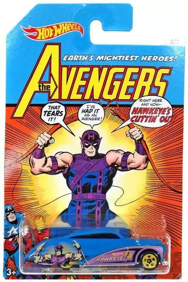 Hot Wheels -  Marvel - Avengers - Purple Passion