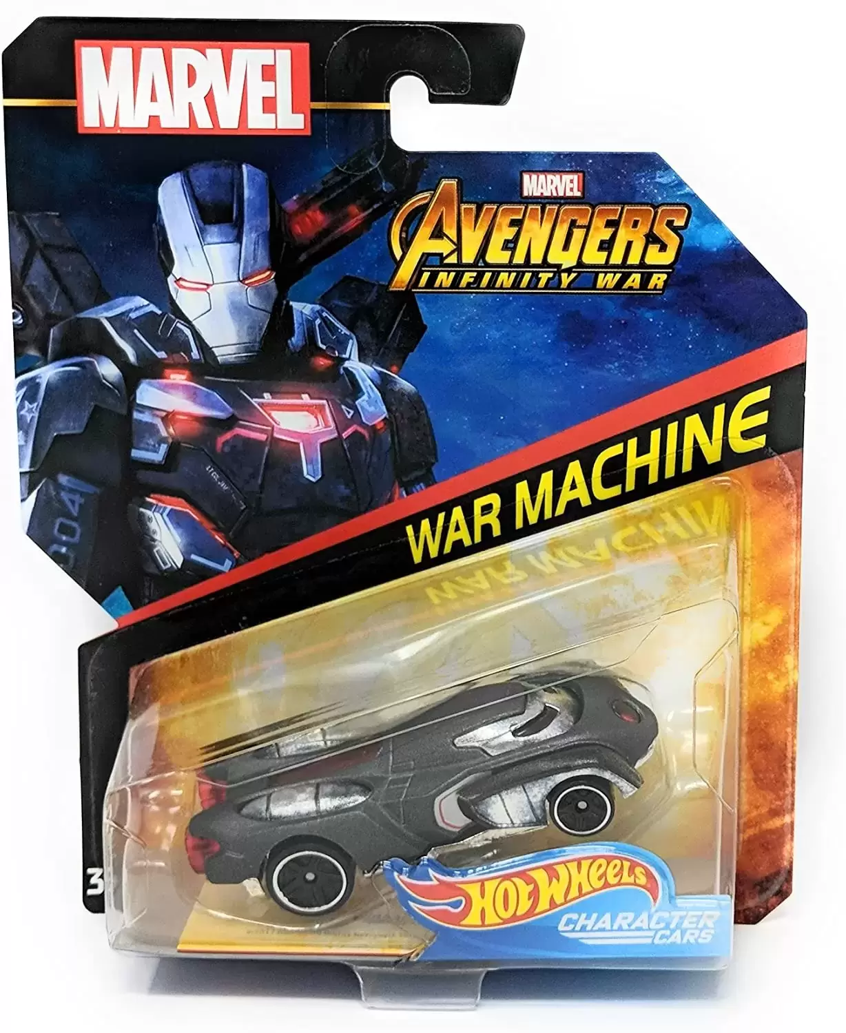 Marvel Character Cars - Avengers Infinity Wars - War Machine