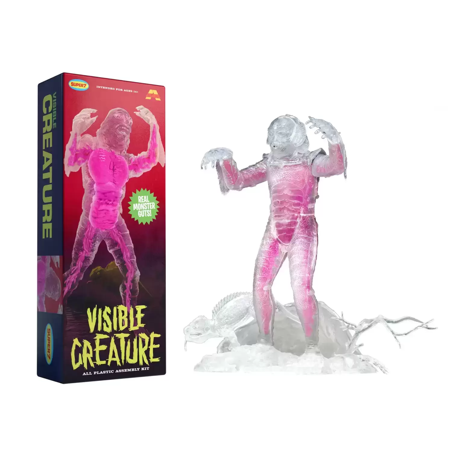ReAction Figures - Creature from the Black Lagoon (Clear)