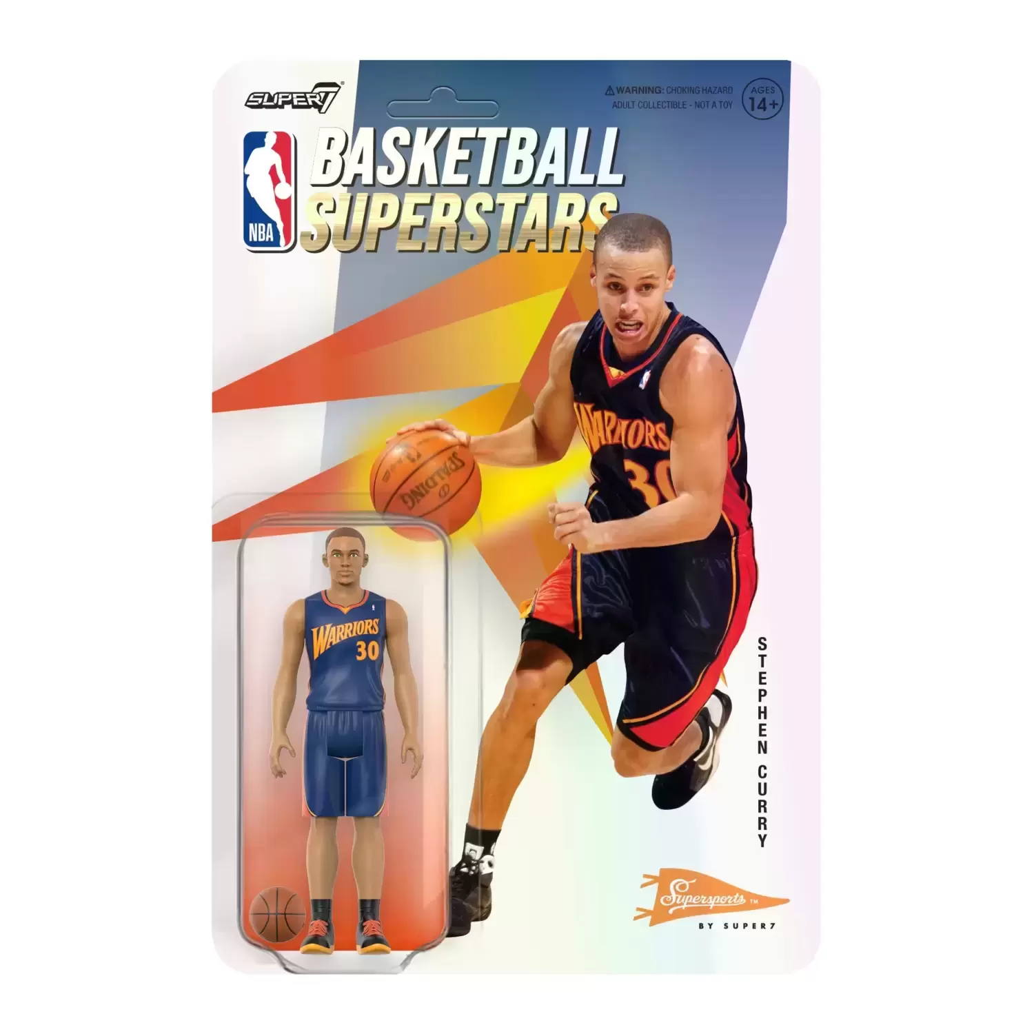 Supersports by Super7 - Stephen Curry (Warriors)