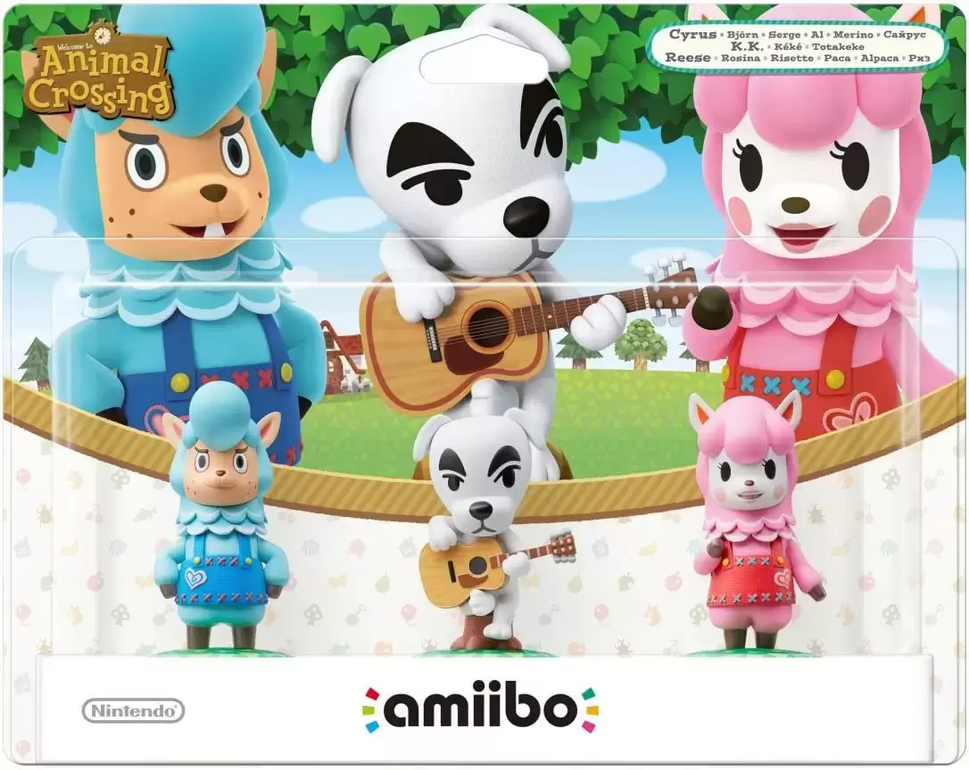 Amiibo - Animal Crossing - 3 Pack