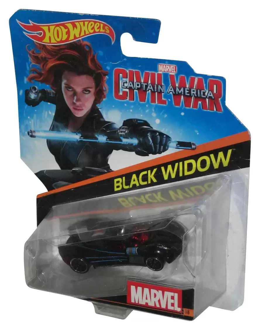 Marvel Character Cars - Captain America Civil War - Black Widow