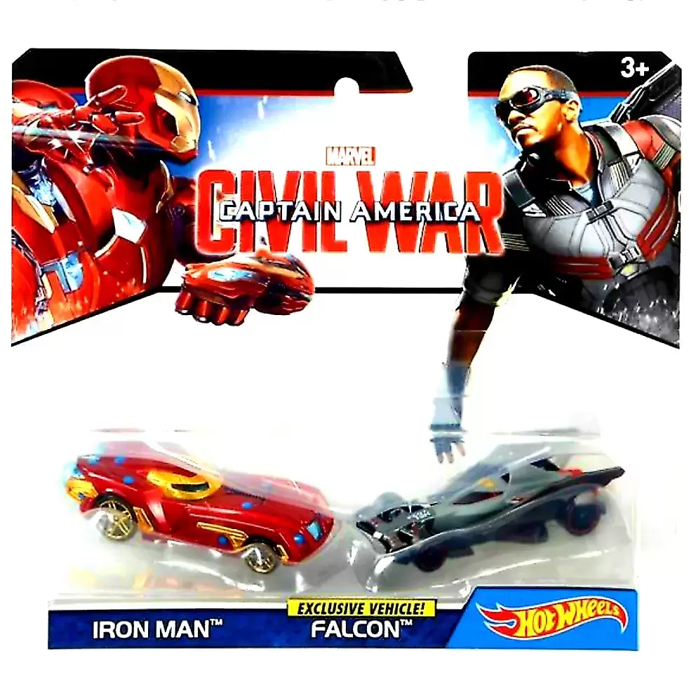 Marvel Character Cars - Civil War - Iron Man & Falcon