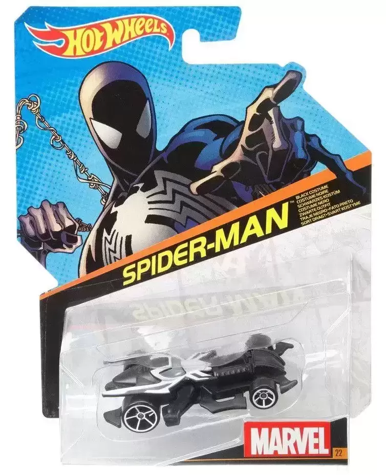 Marvel Character Cars - Spider-Man Black Costume