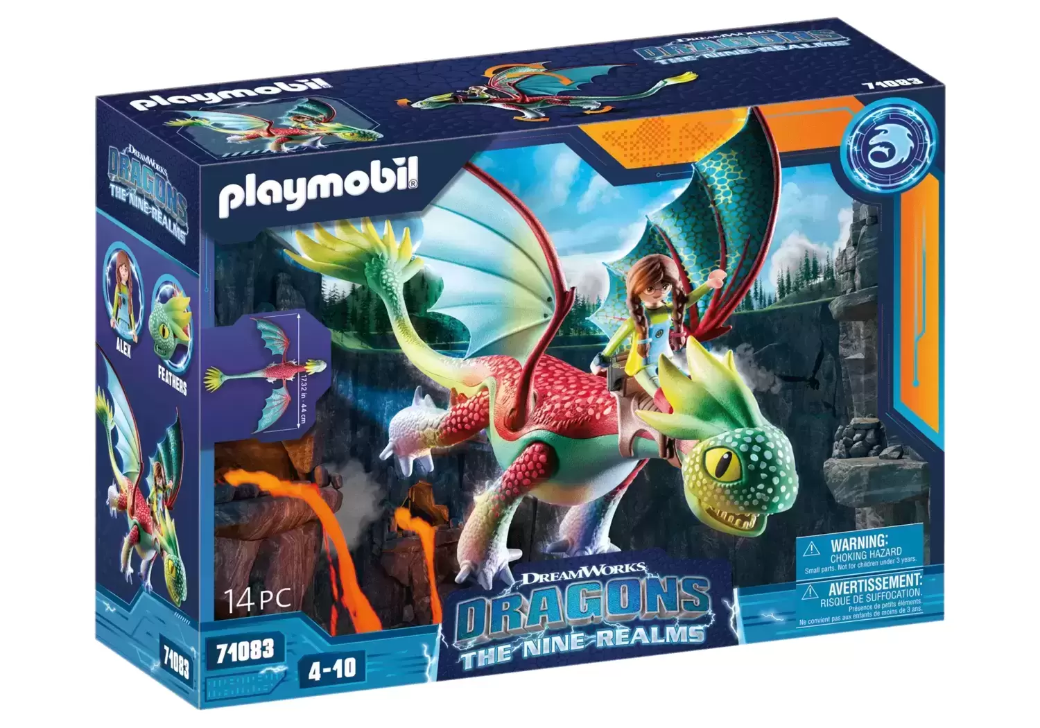 Playmobil Dragons Movie - Dragons Nine Realms: Feathers & Alex