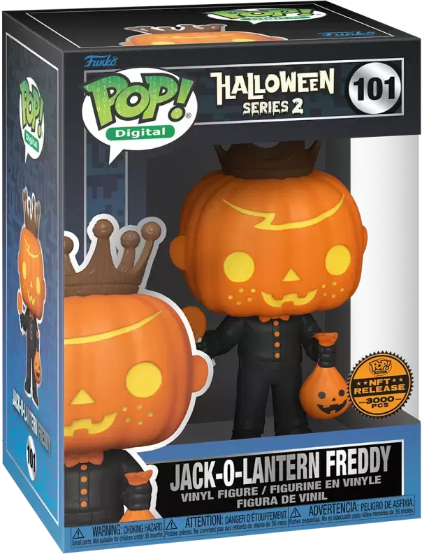 POP! Digital - Halloween Series 2- Jack-O-Lantern Freddy