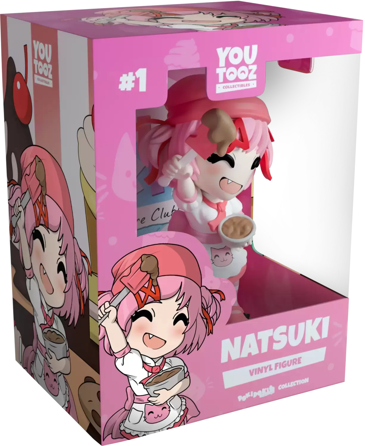 Doki Doki Literature Club Natsuki Nendoroid Includes Manga, Cupcakes