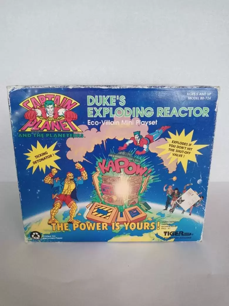 Captain Planet and the Planeteers - Duke\'s Exploding Reactor