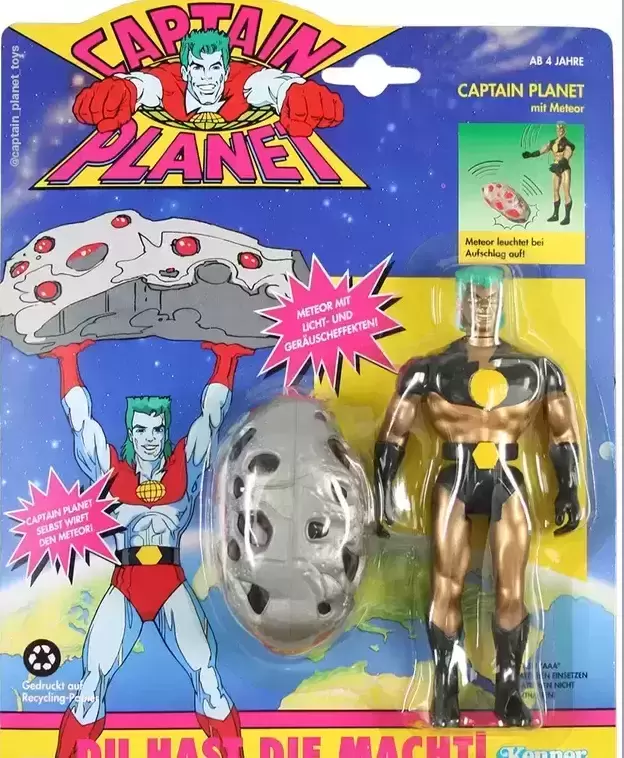 Captain Planet and the Planeteers - Captain Planet Exploding Meteor