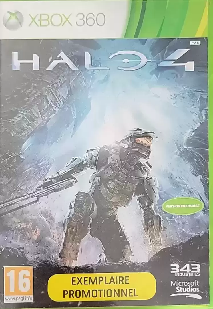 Jeux XBOX 360 - Halo 4 - Exemplaire Promotionnel