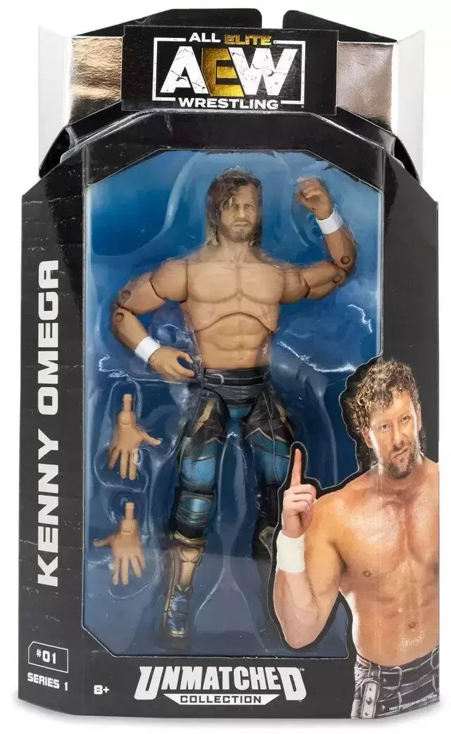 AEW - Unmatched - 2021 Aew Jazwares Unmatched Collection Series 1 #01 Kenny Omega
