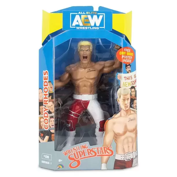 AEW - Unmatched - Cody Rhodes (Red)