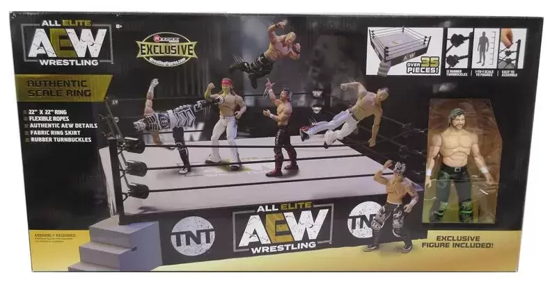 AEW - Unrivaled - Authentic Scale Ring With Exclusive Kenny Omega