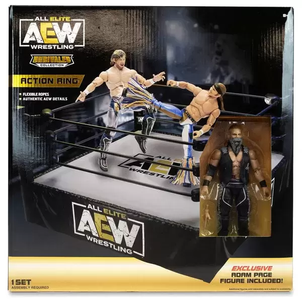 AEW - Unrivaled - Action Ring With Exclusive Adam Page